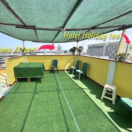 Апартаменты Right Across From The Airport - Free Shuttle - A Y J Familia Лима Экстерьер фото