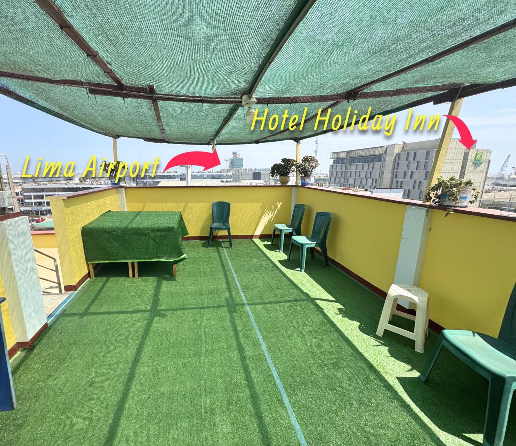 Апартаменты Right Across From The Airport - Free Shuttle - A Y J Familia Лима Экстерьер фото